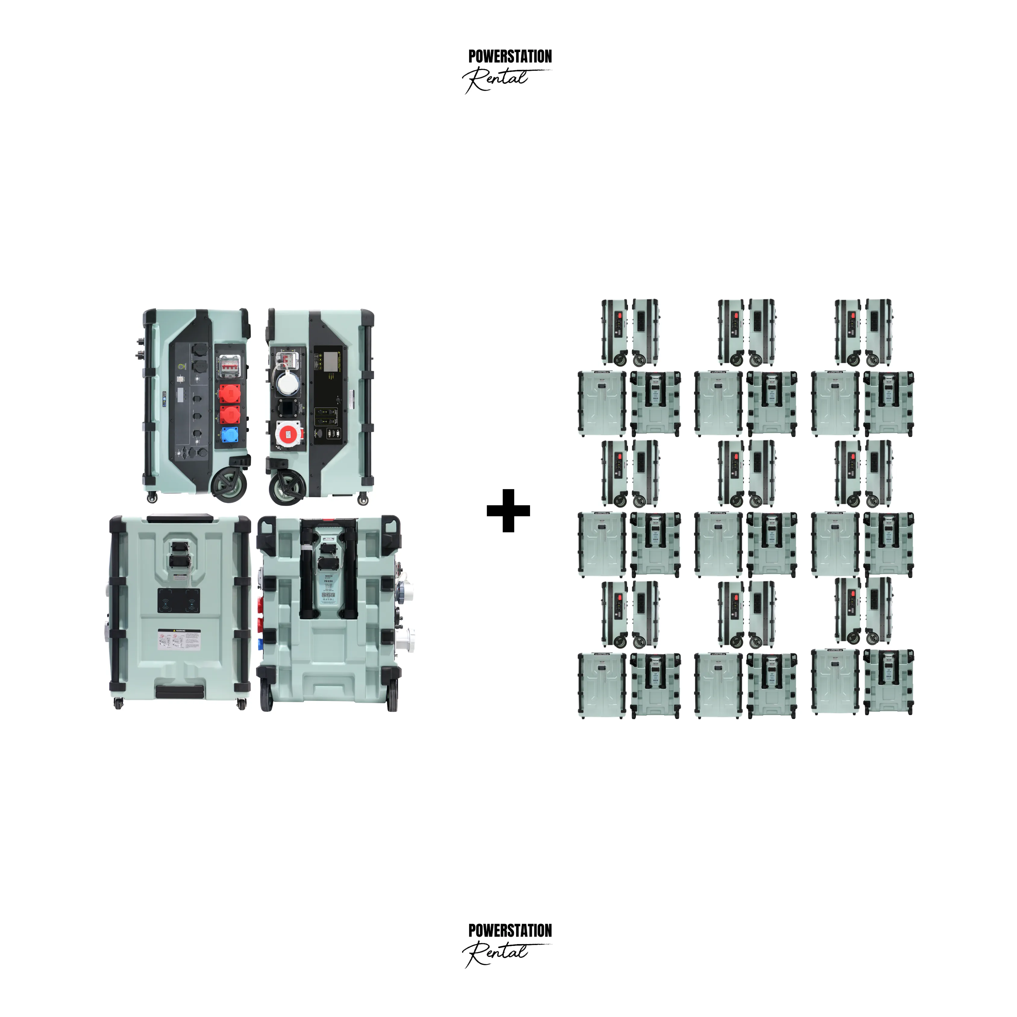 SET-36: 1x PSR ULTRA (12.000 W) & 9x PSR ULTRA PRO (113.664 Wh)