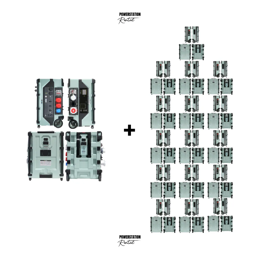 SET-43: 1x PSR ULTRA (12.000 W) & 16x PSR ULTRA PRO (196.096 Wh)