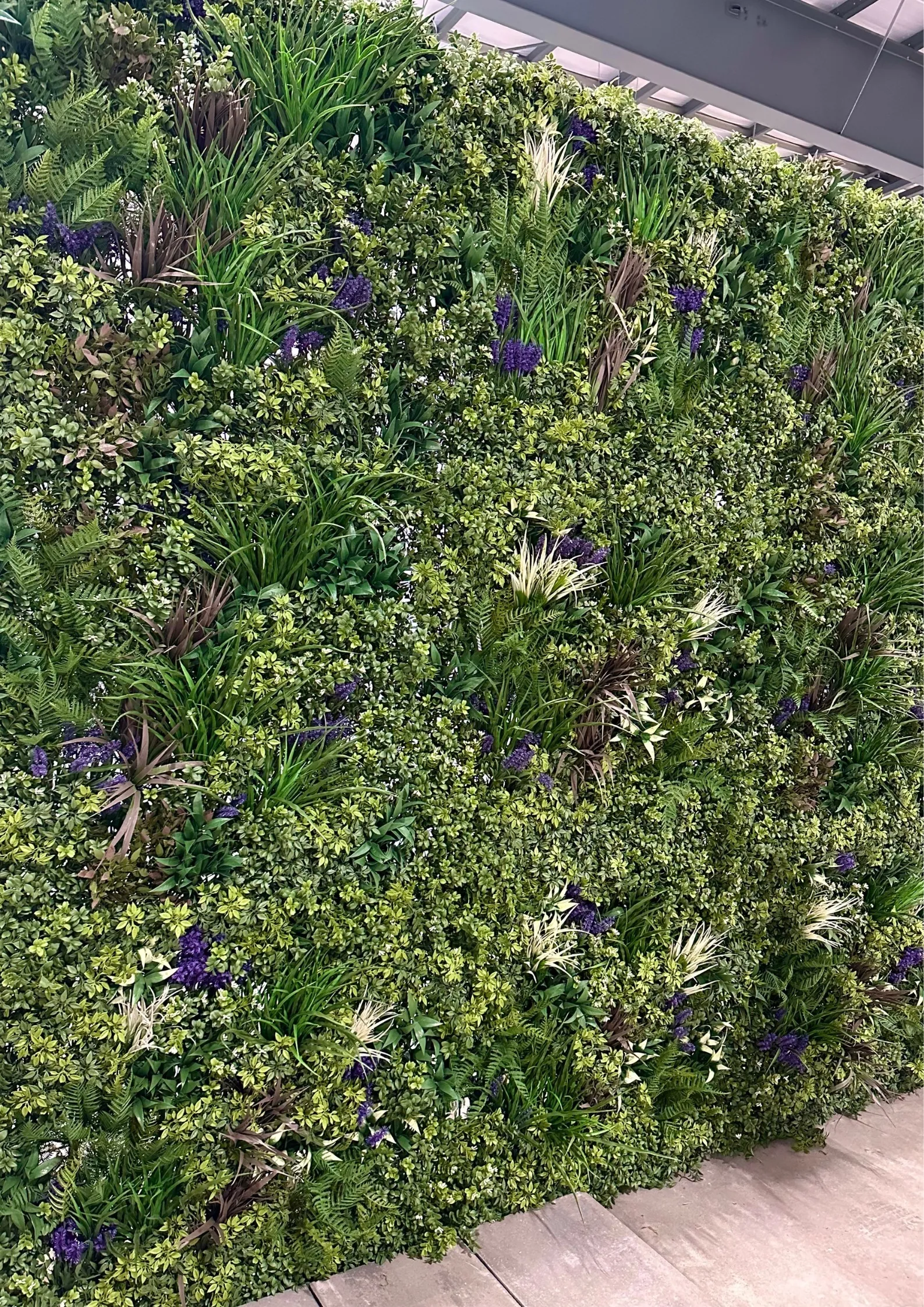 Faux Foliage Backdrop