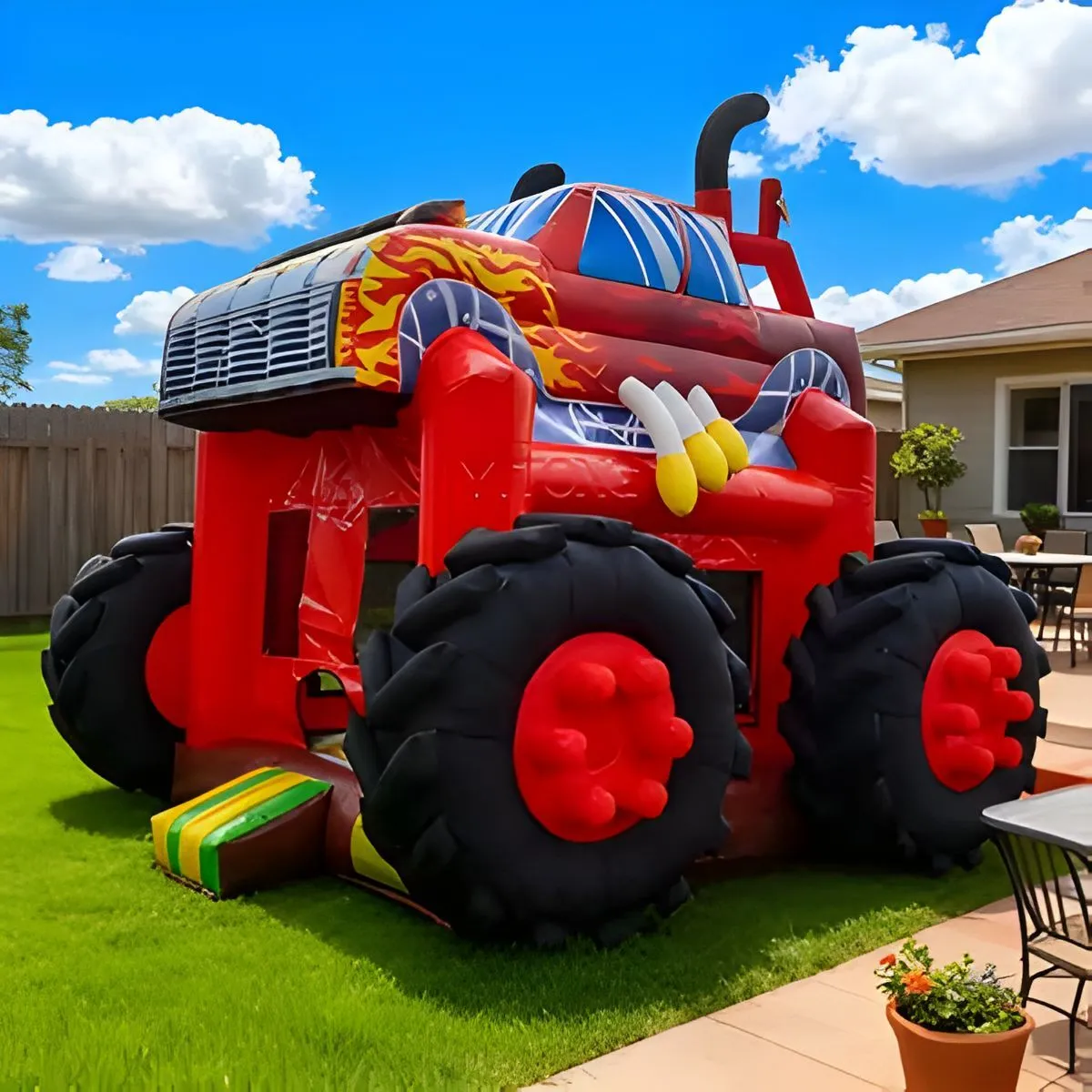 Monster Truck Bounce House