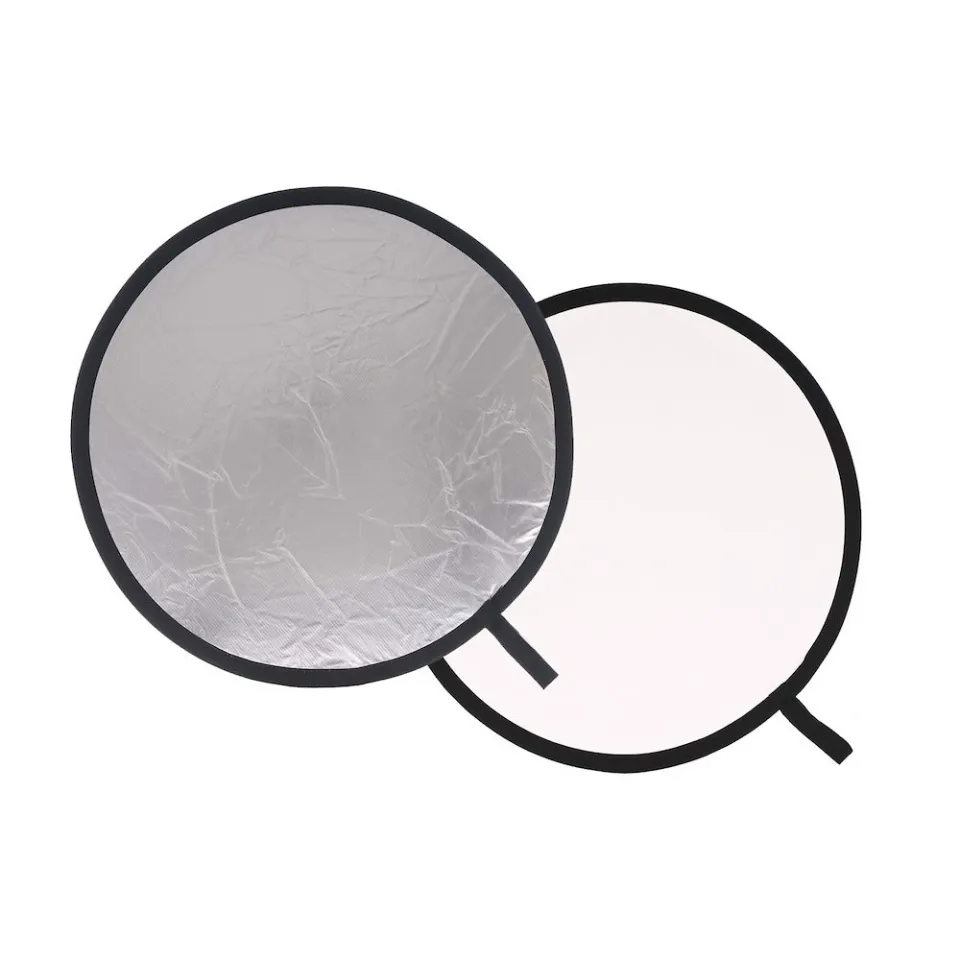 Lastolite Hand Reflector Silver & White  95 cm