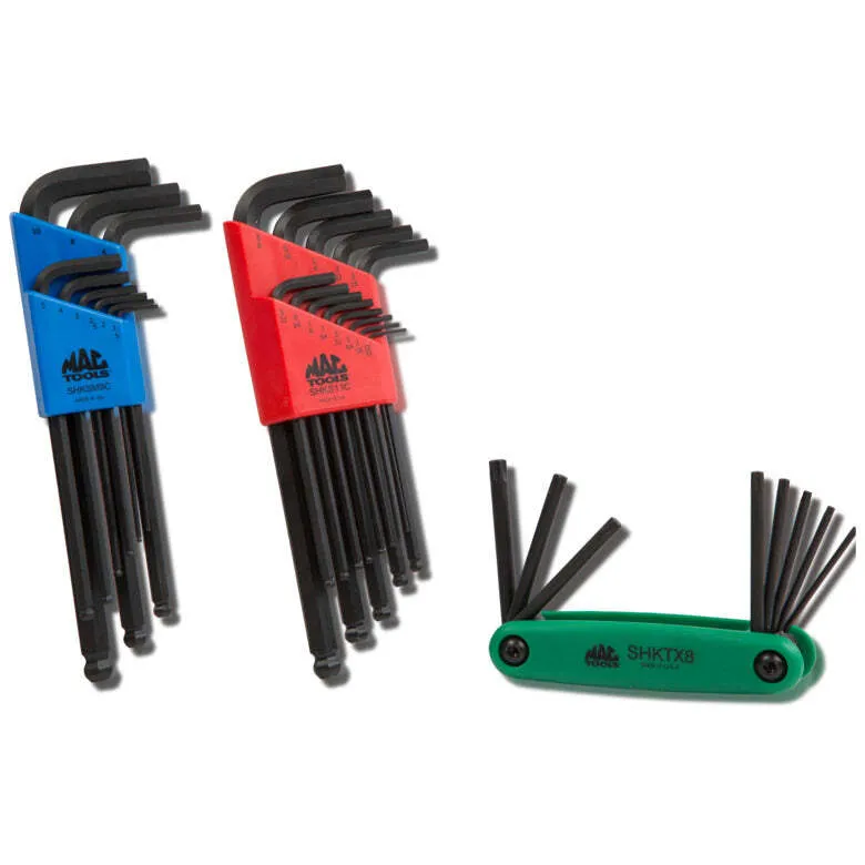 Hex Key Set - 30 Piece