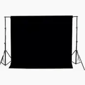 Backdrop - Black - 30 x 20 Feet