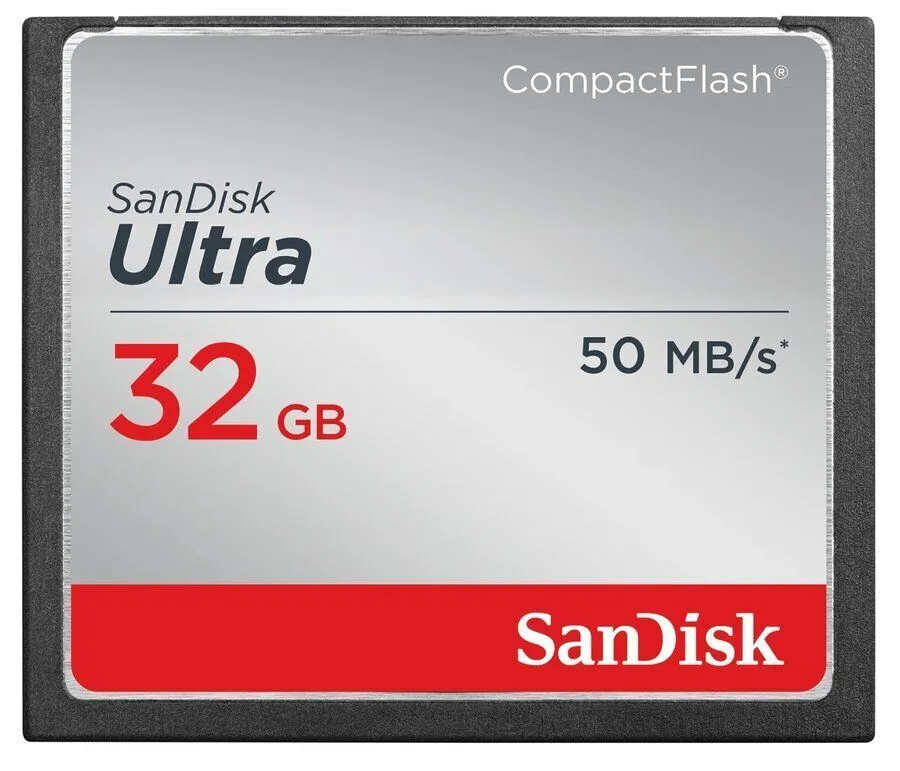 Sandisk Compact Flash Memory Card (32GB)