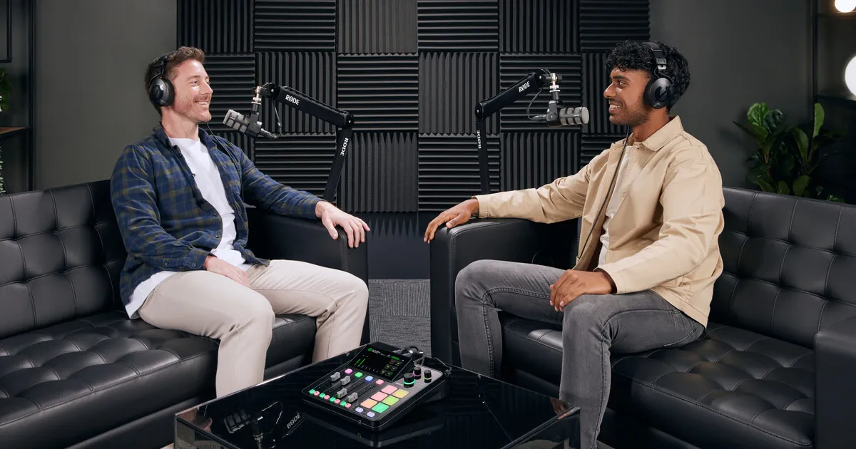 Kit Only - 2 Person Podcast with Video (1 Camera)