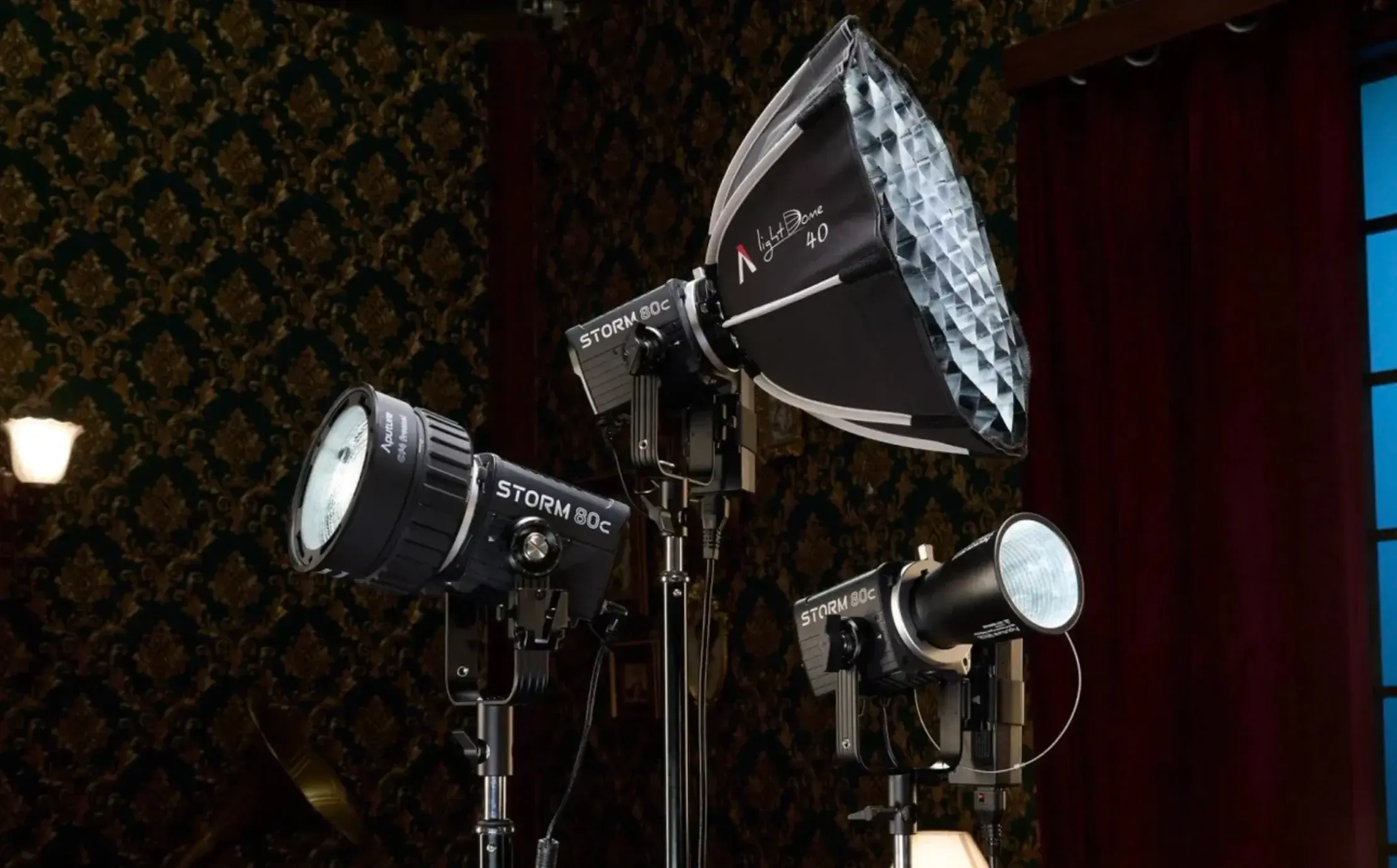 Aputure Storm 80c 3-Light Kit
