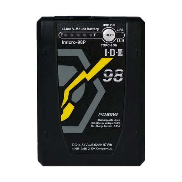 IDX Micro V-lock Battery 98wh