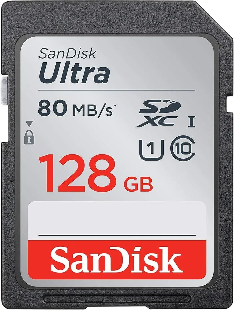 SanDisk SDXC Memory Card (128GB)