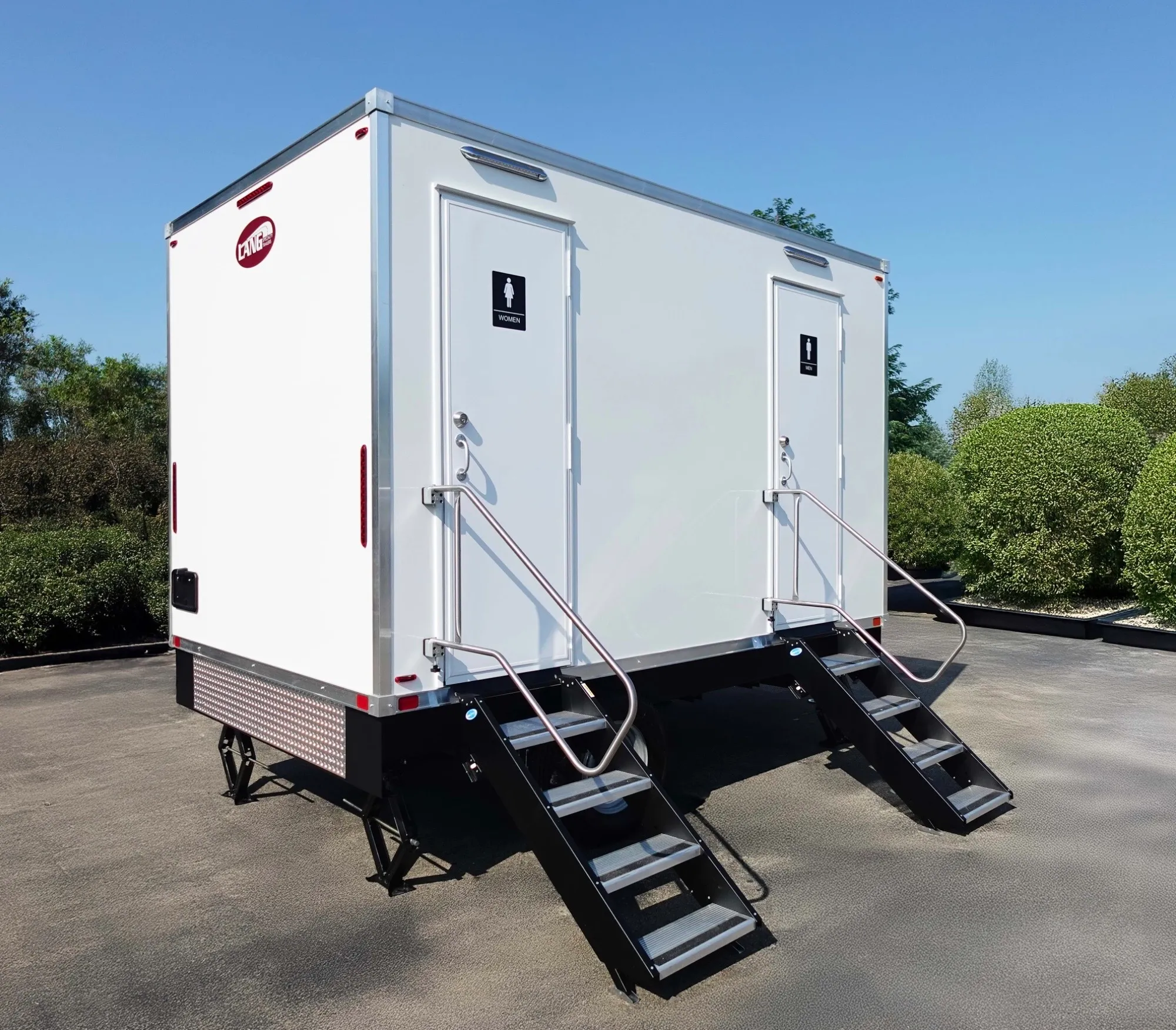 4 Stall Restroom Trailer