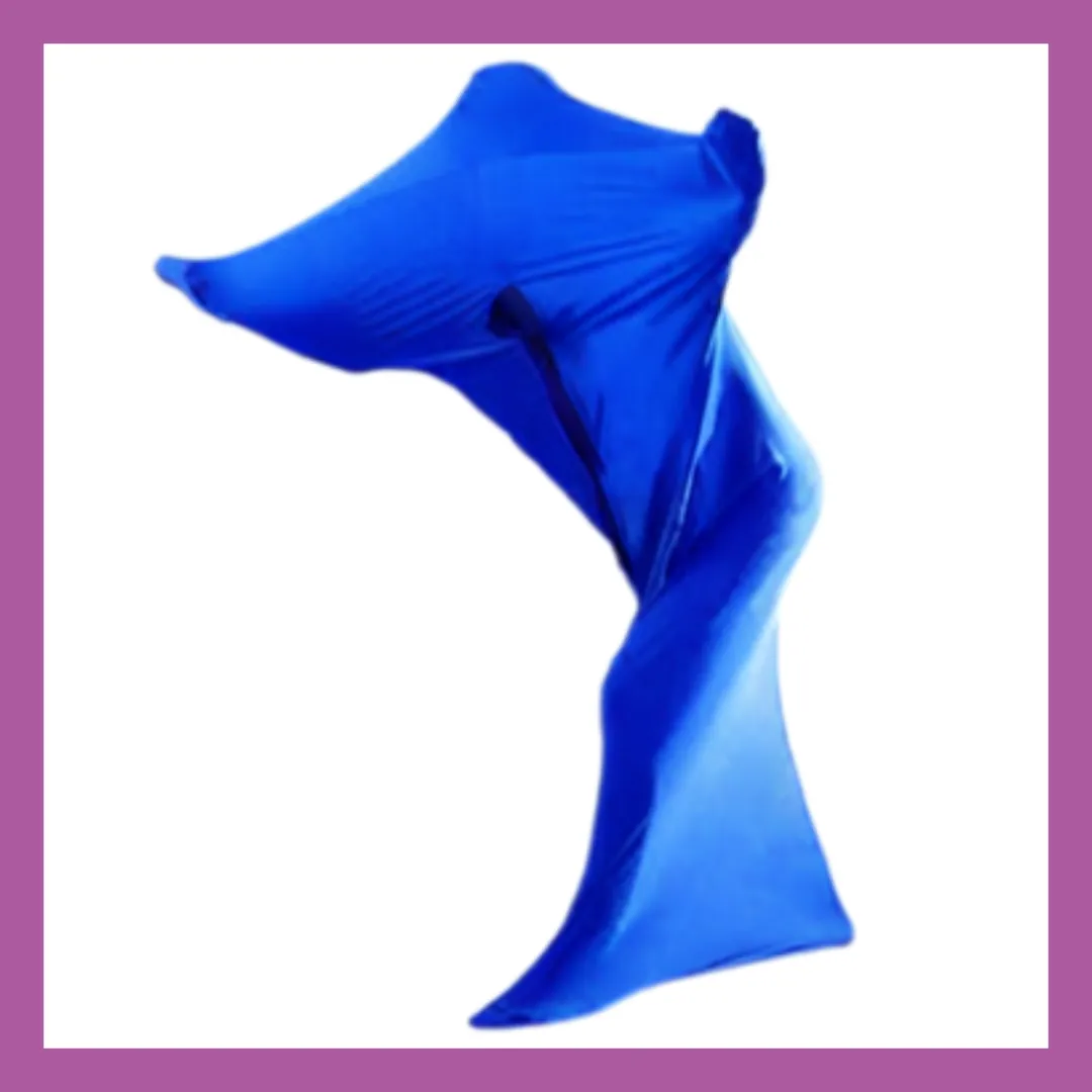 GYM 104 Blue Stretchy Body Sox - M