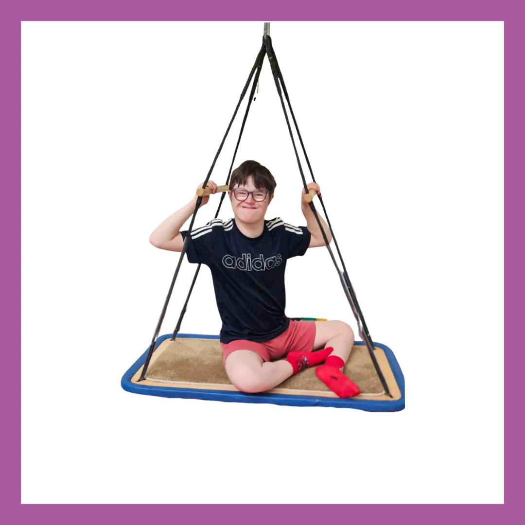 GYM 2 - Rectangular platform swing attachment