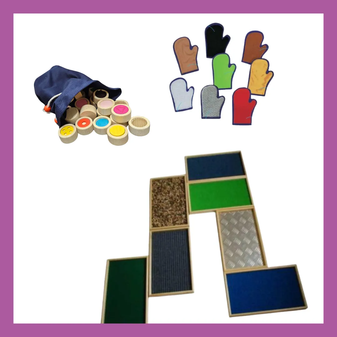 GYM 306 Tactile Gloves and Path Set