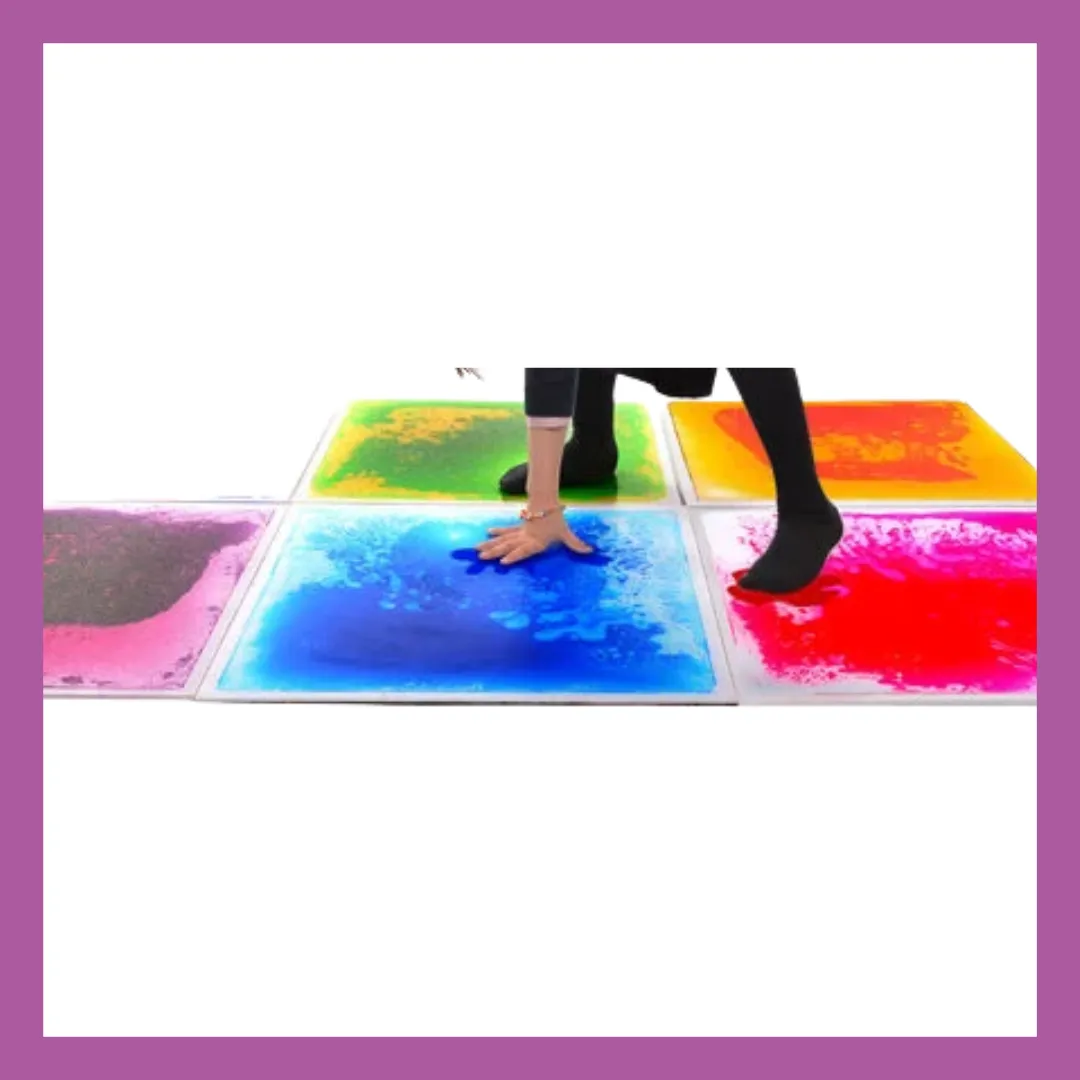 GYM 8 Large liquid floor tiles