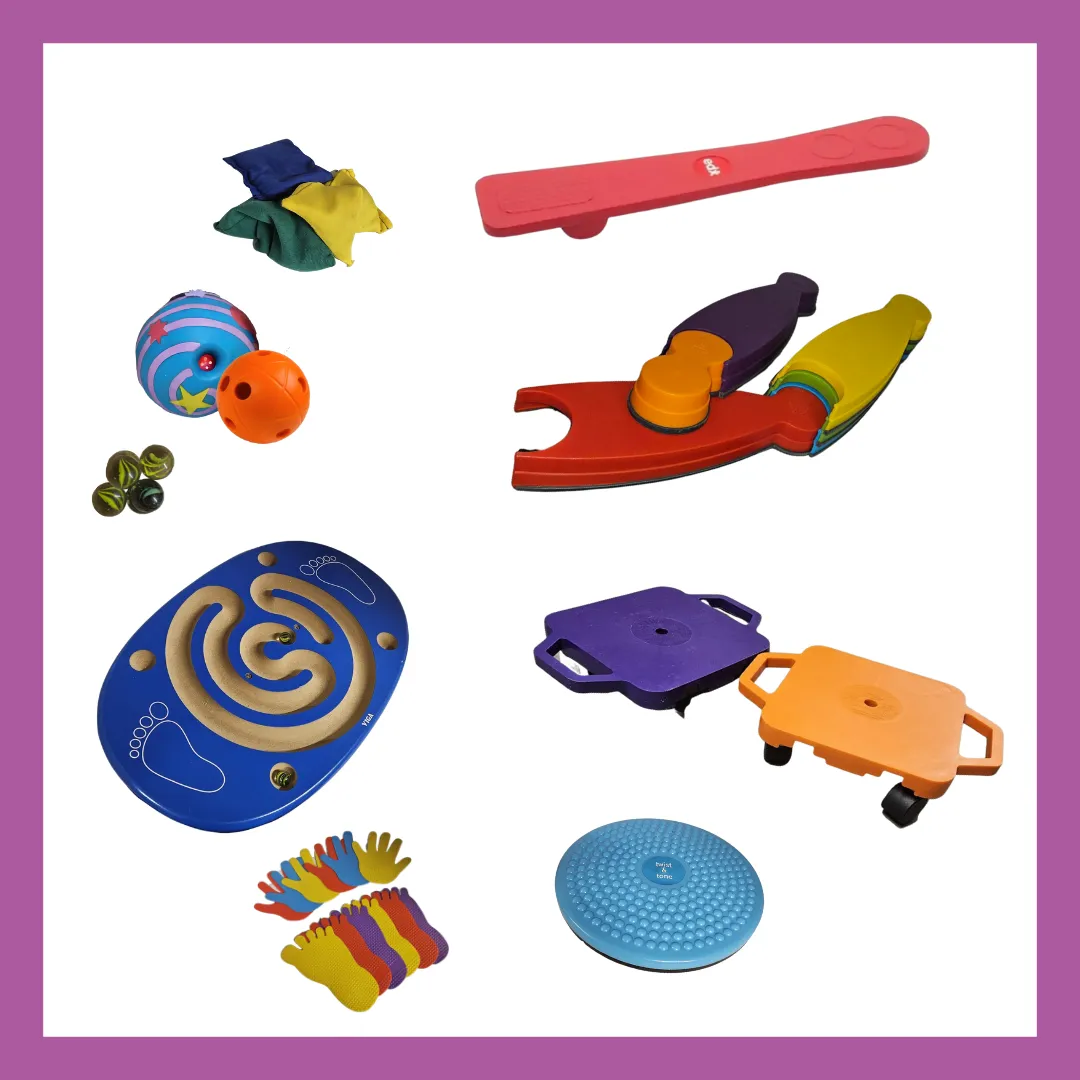 GYM 103 Movement sensory kit