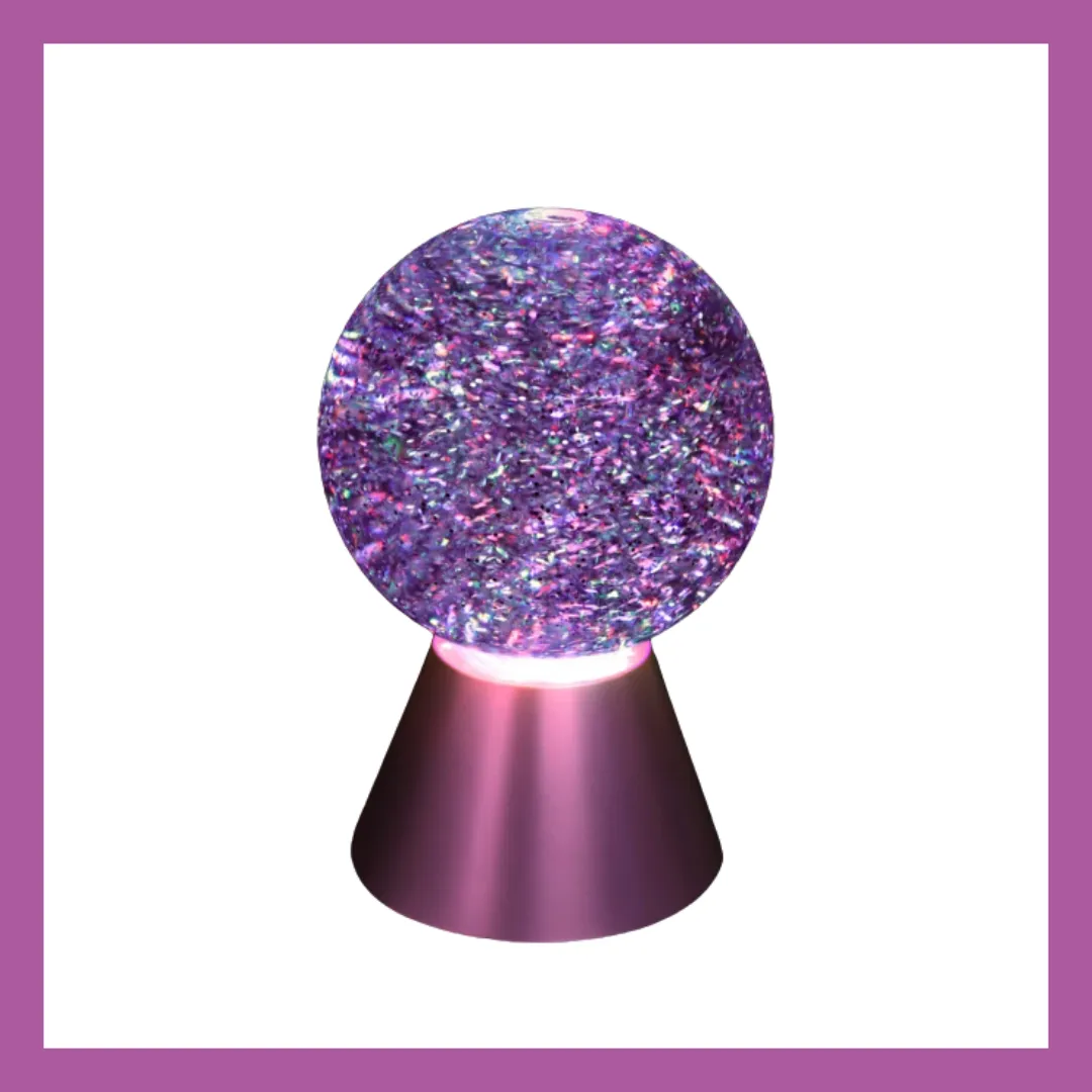 GYM 122 Coloured glitter glow lamp