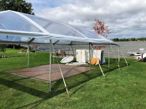 20 x 40 Clear Top Frame Tent