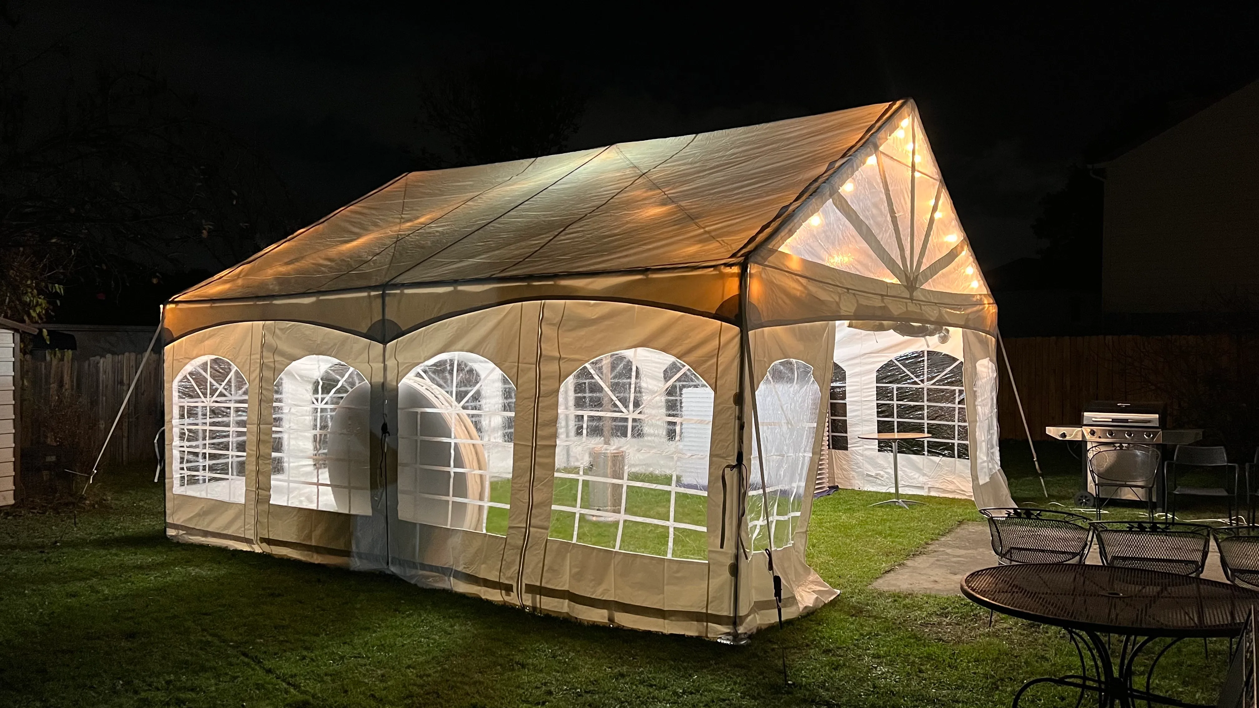 20 x 20 Grand Marquee Frame Tent