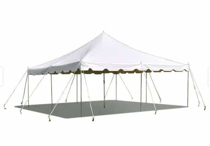 20' x 20' Frame Tent – Premium Tent Rental for Outdoor Events in Dallas Metroplex