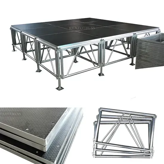 4' x 4' Stage – Compact, Sturdy, and Versatile!