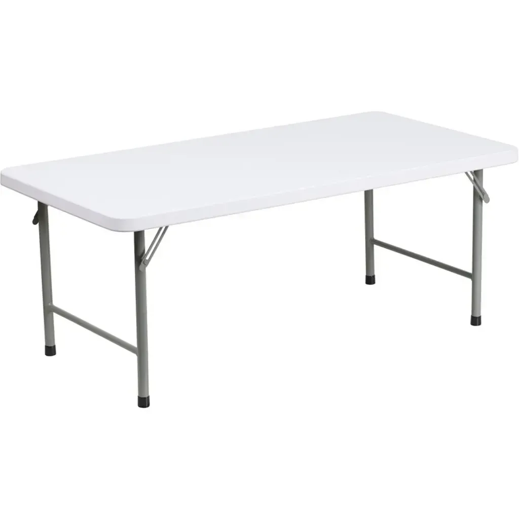 4' White Plastic Table Rental – Lightweight & Versatile for Any Event in Dallas Metroplex