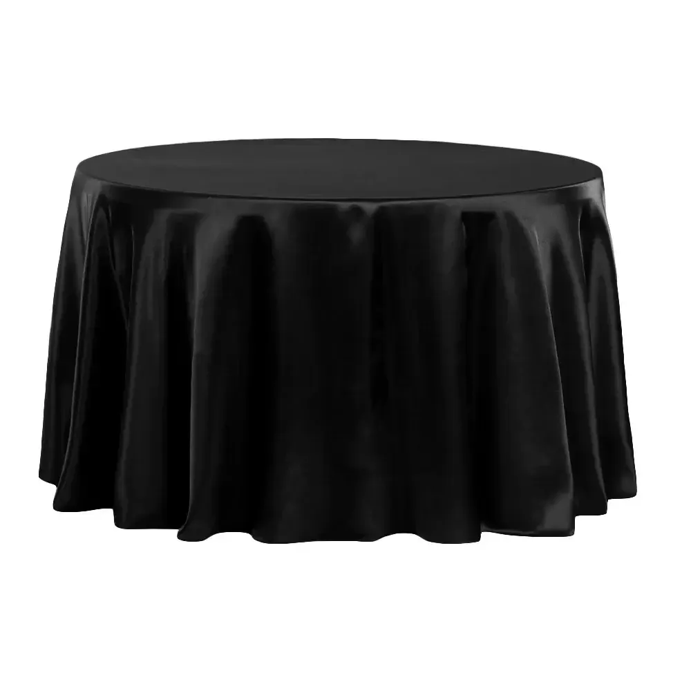 Satin 108" Round Tablecloth