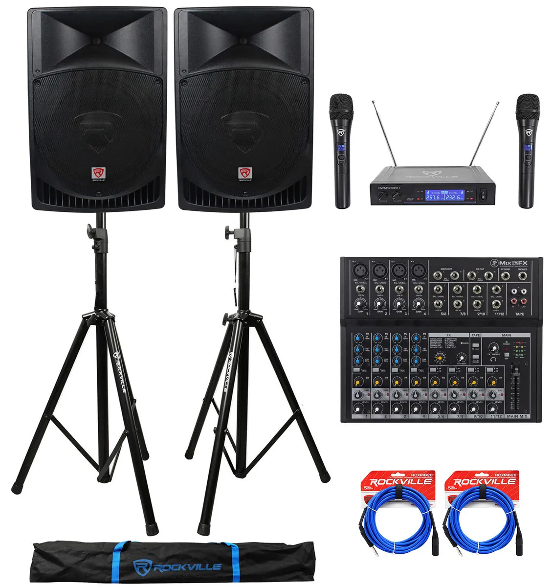 PA/DJ System - 2000w