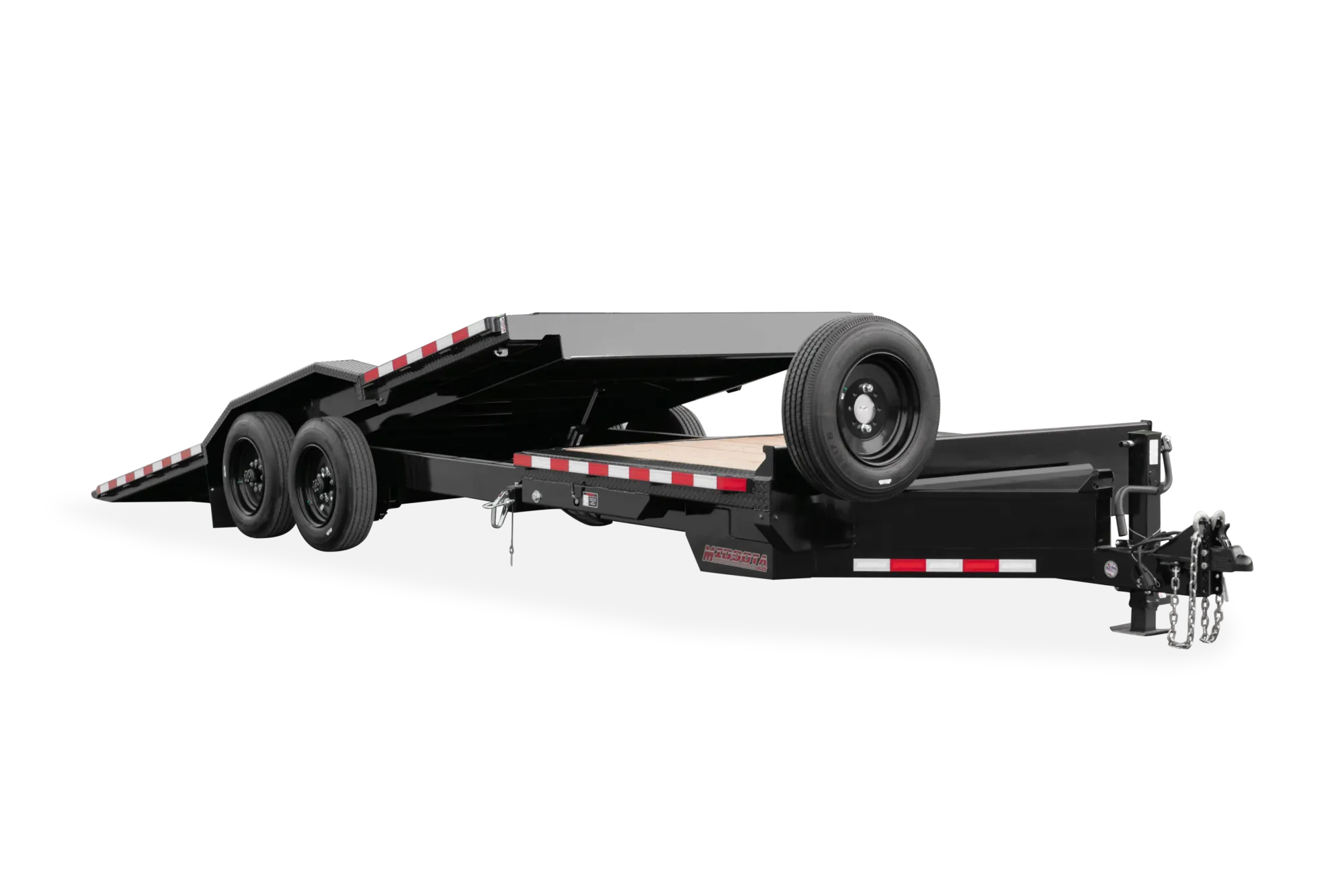 Bumper Pull Tilt Deck