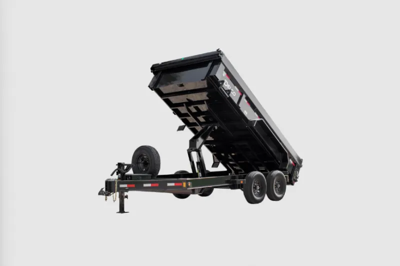 Bumper Pull Dump Trailer 14k 
