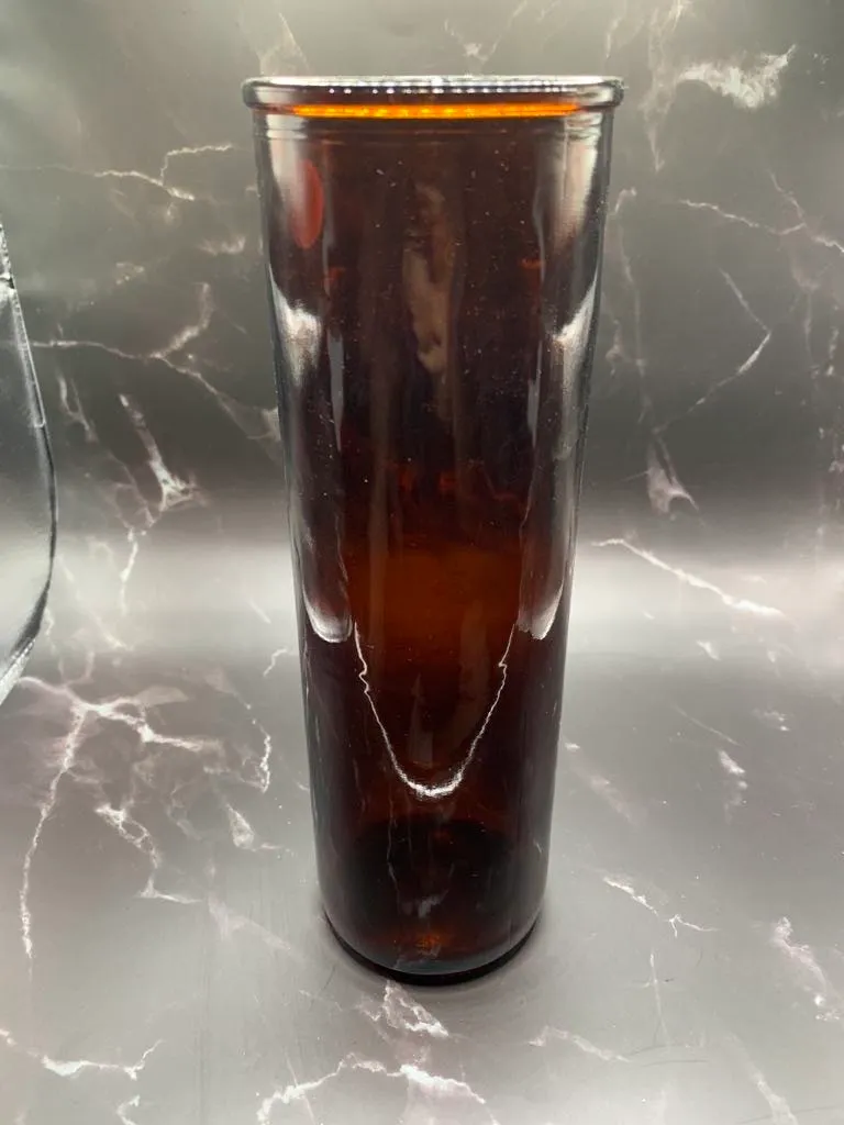 Vases- Amber Glass Vase