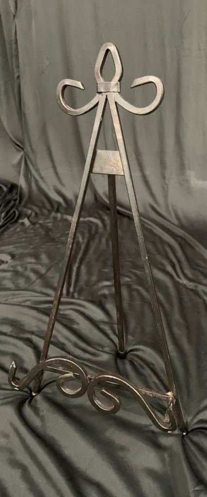 Easels- Black Small Table Easel - Decorative