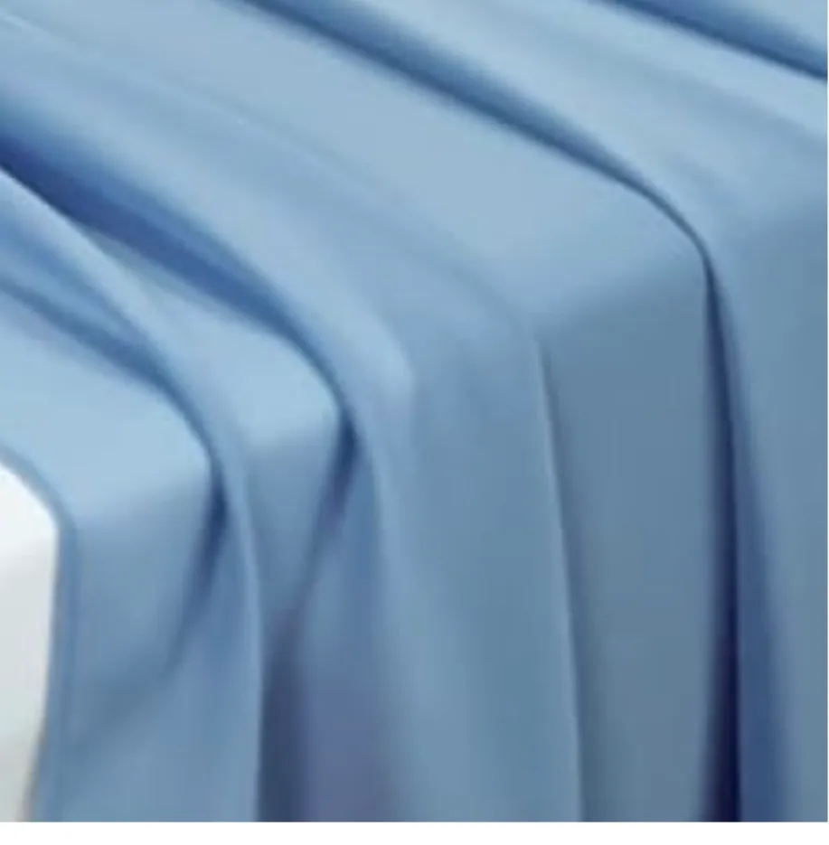Shades of Blue- Dusty Blue Chiffon Table Runner 