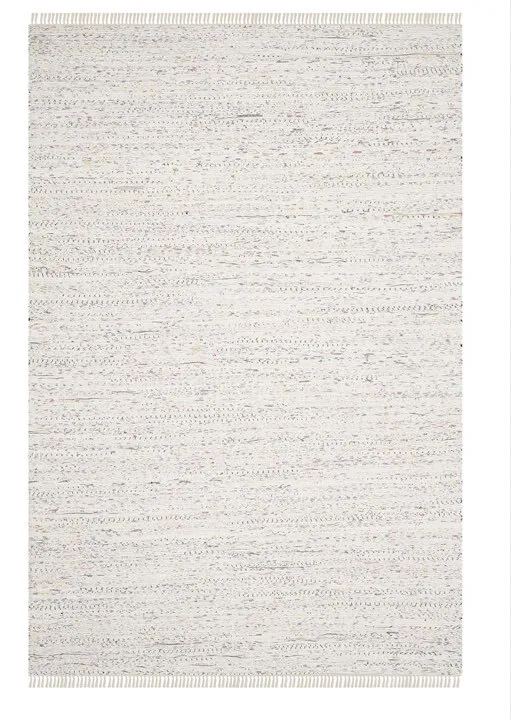 Rugs- 5'x 8' Boho Stripe Cotton Rug Ivory/Multi