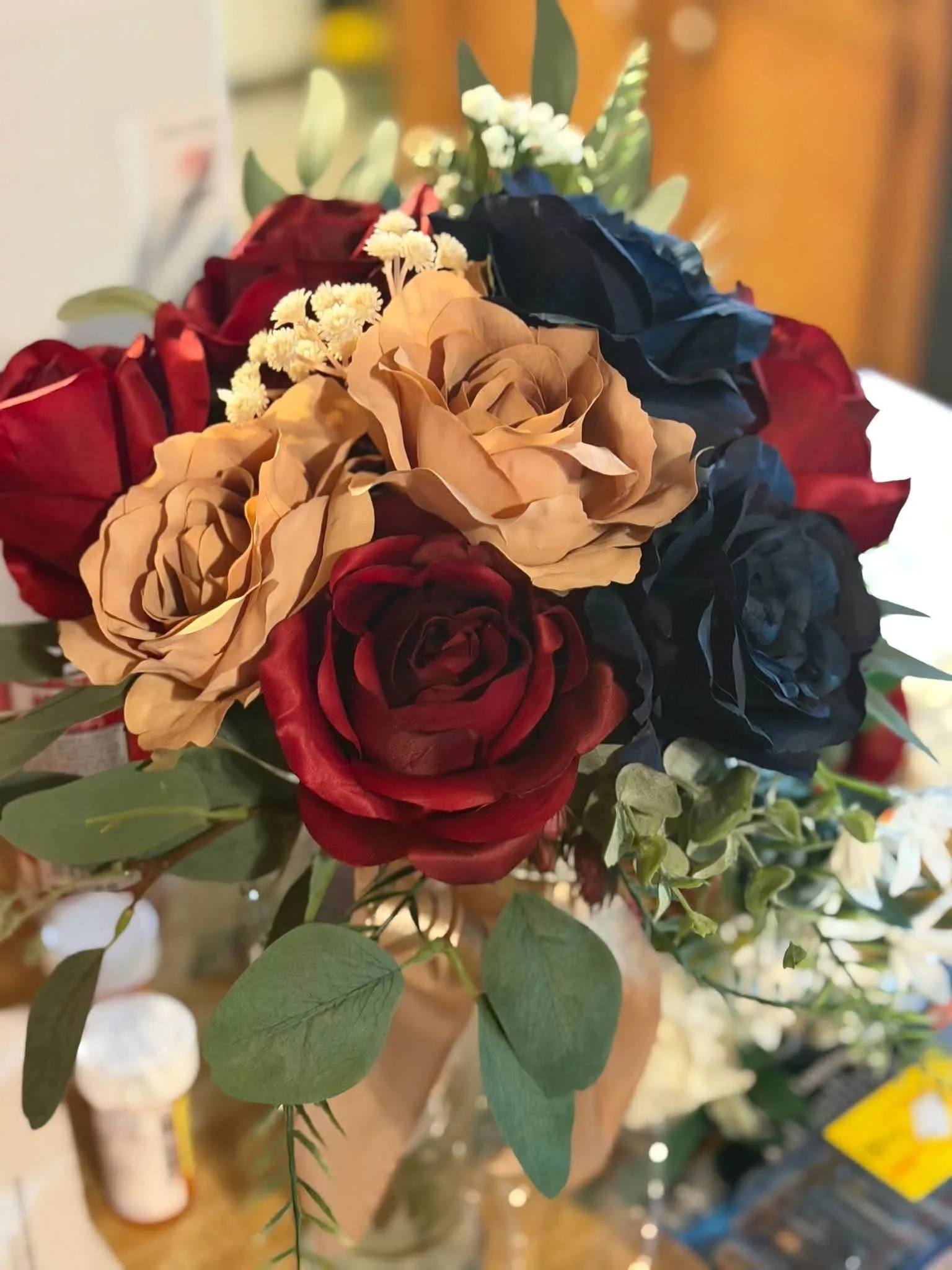 Bouquet, Bridal or bridesmaid, Lacey Collection 