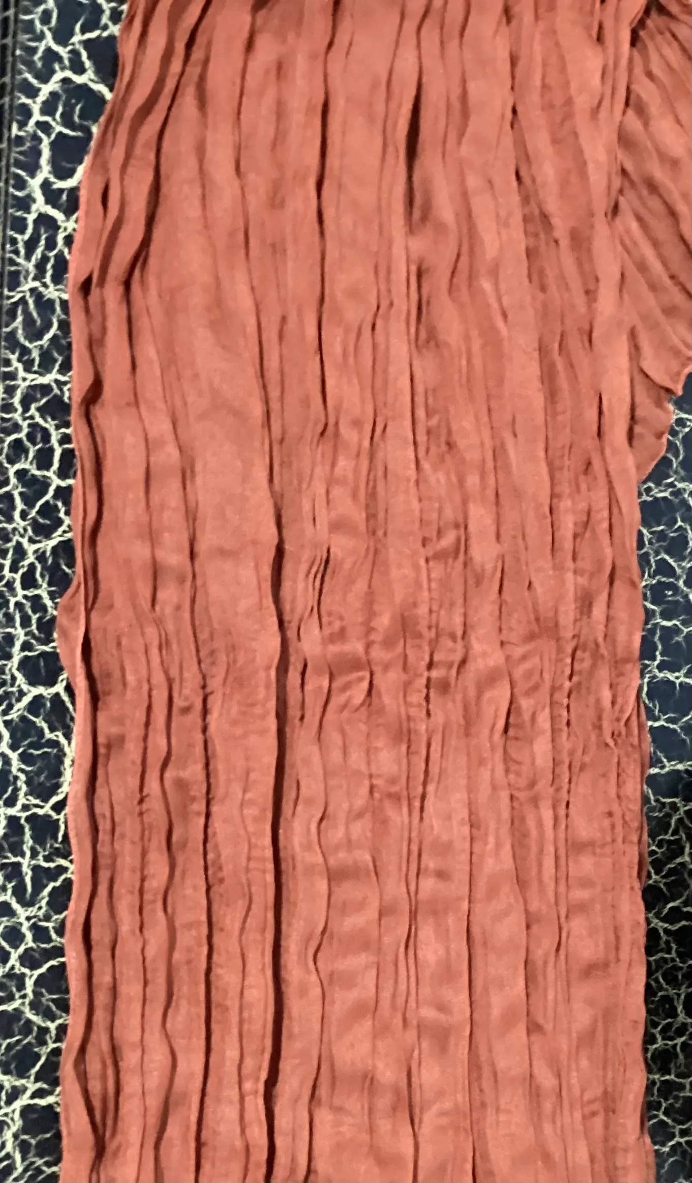 Table runner, Maple Red Cheesecloth Table runner 10 ft, 118 inches  