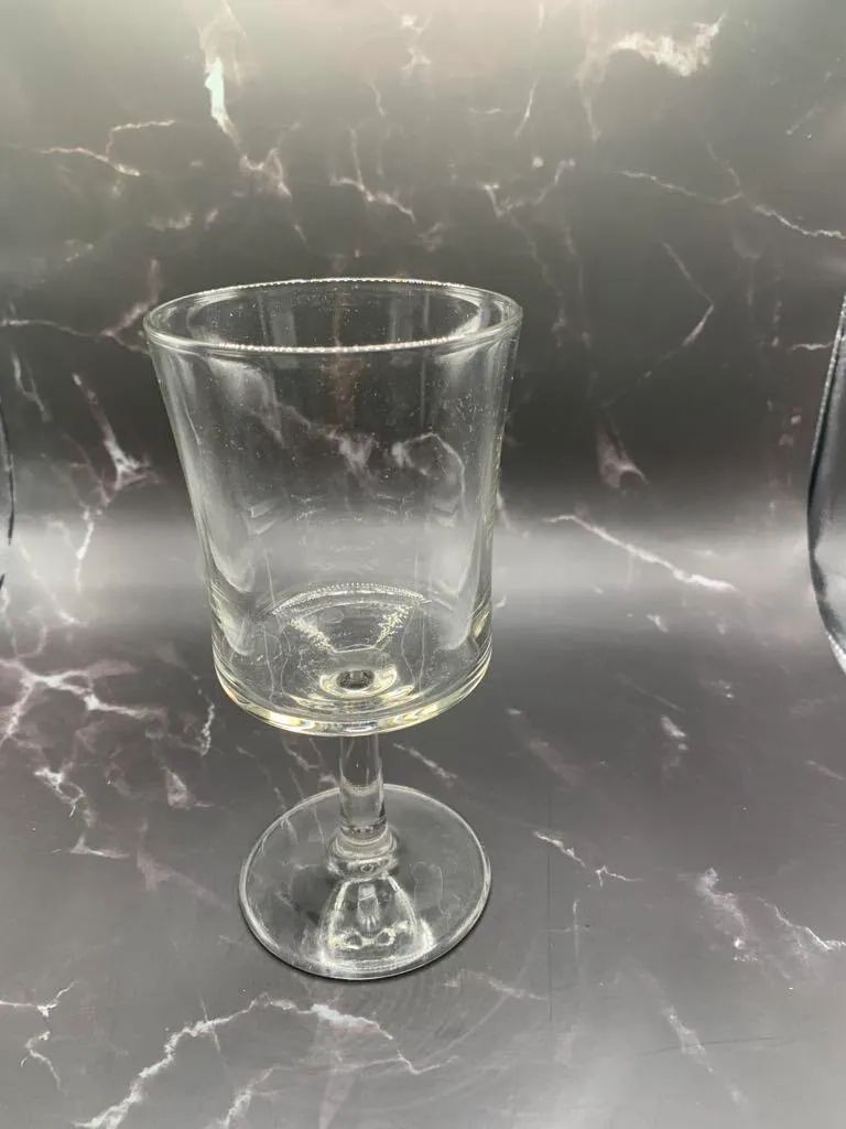 Candle Holder- Long Stem Glass Candle Holder 