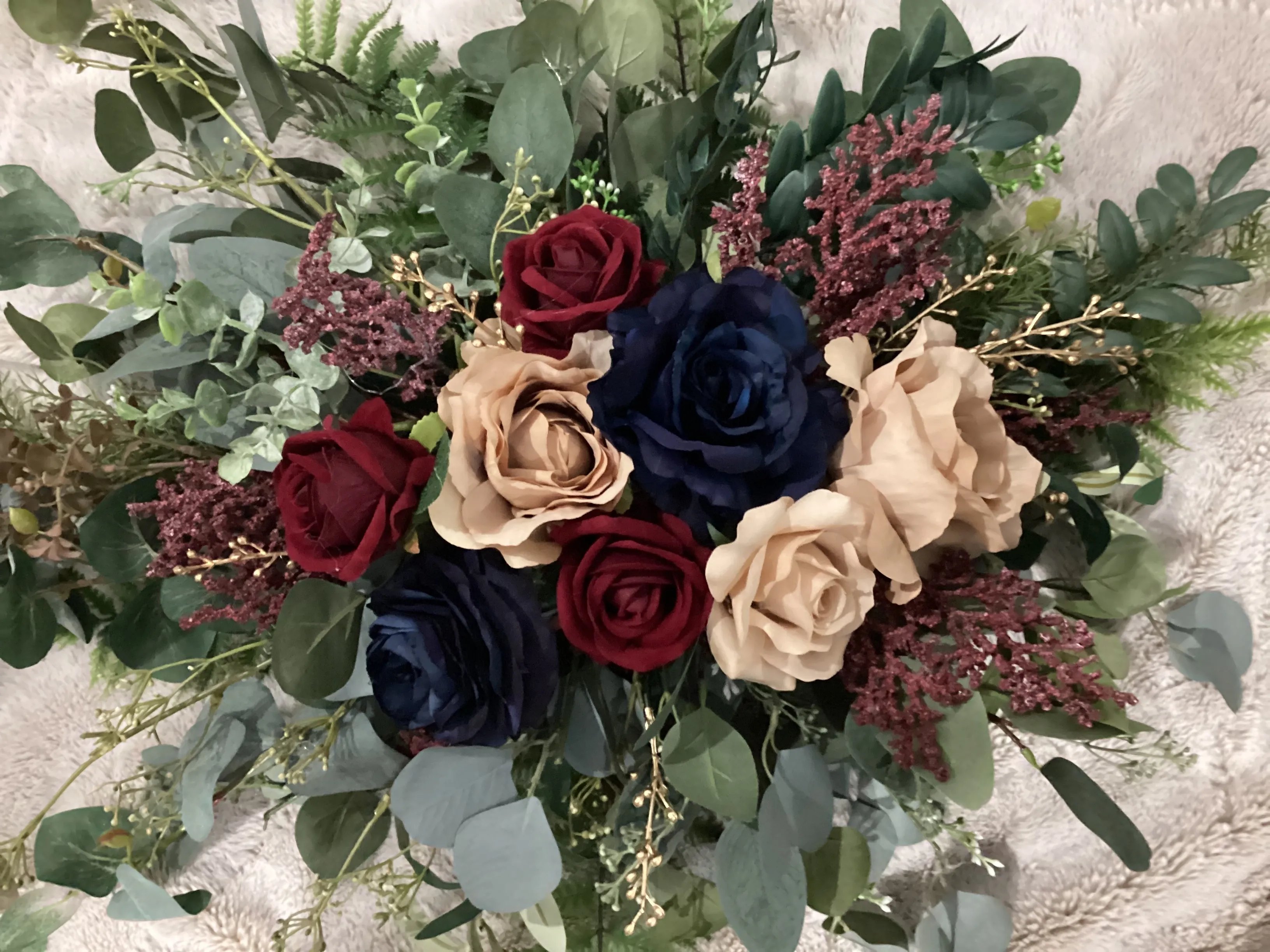 Arch swag florals, Lacey Collection ( 2 floral set) 