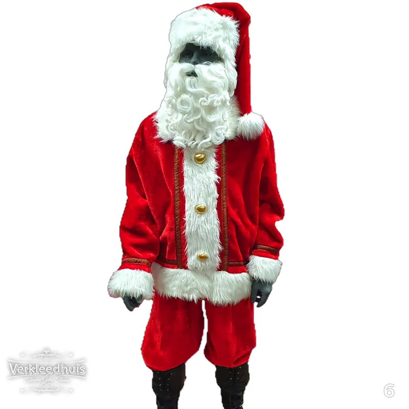 Kerstman kostuum huren 06