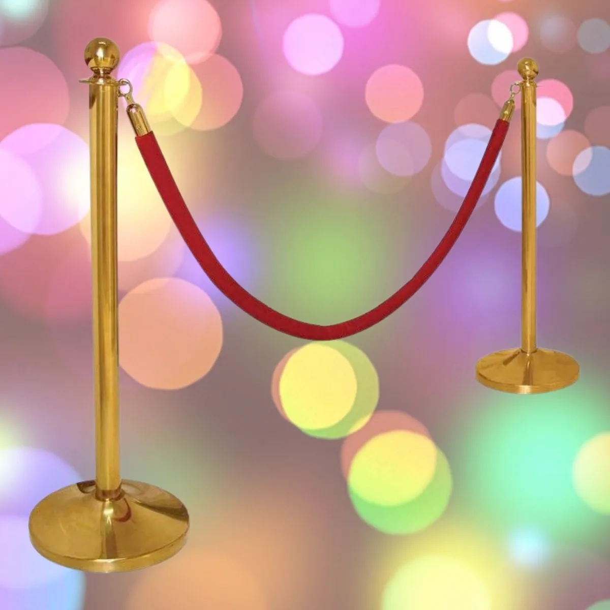 Afzetplaatjes met koord huren