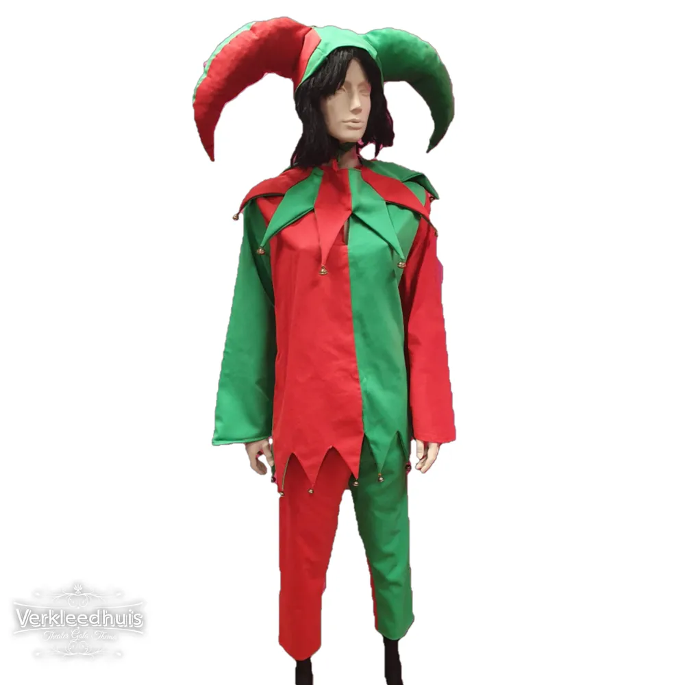 Kerst elf kostuum huren 03