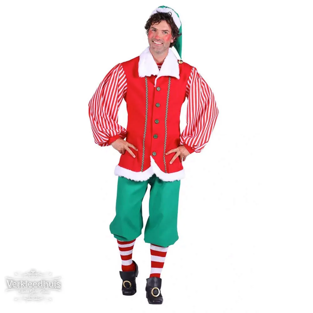 Kerst elf kostuum huren 06