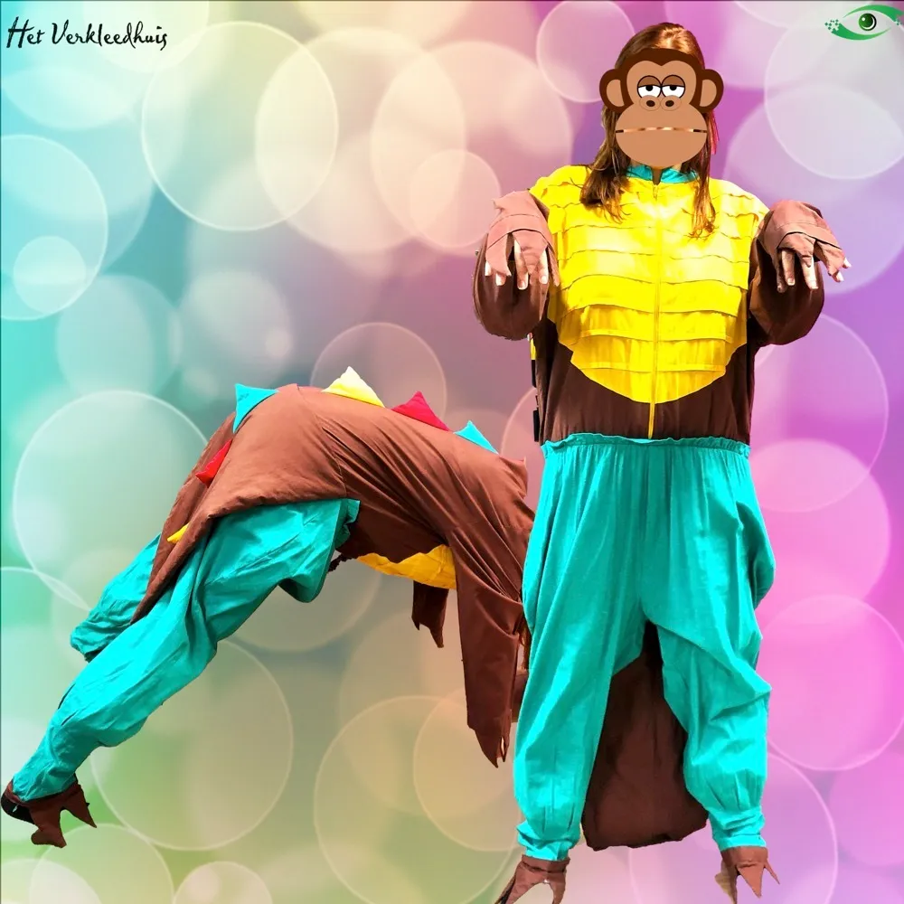 Hagedis mascotte kostuum huren