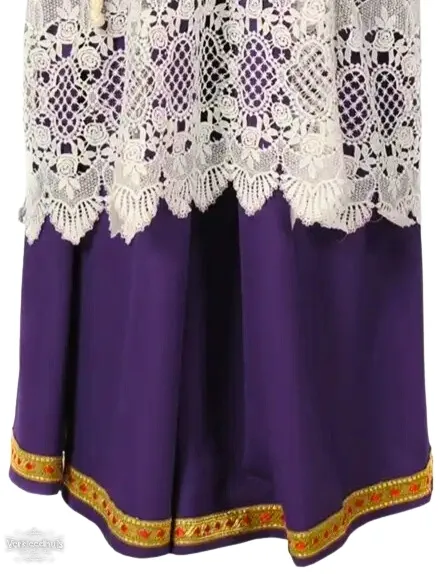 Sinterklaas onderrok paars huren