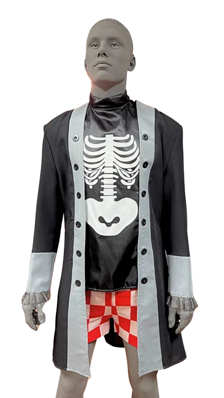 Halloween skelet jas huren