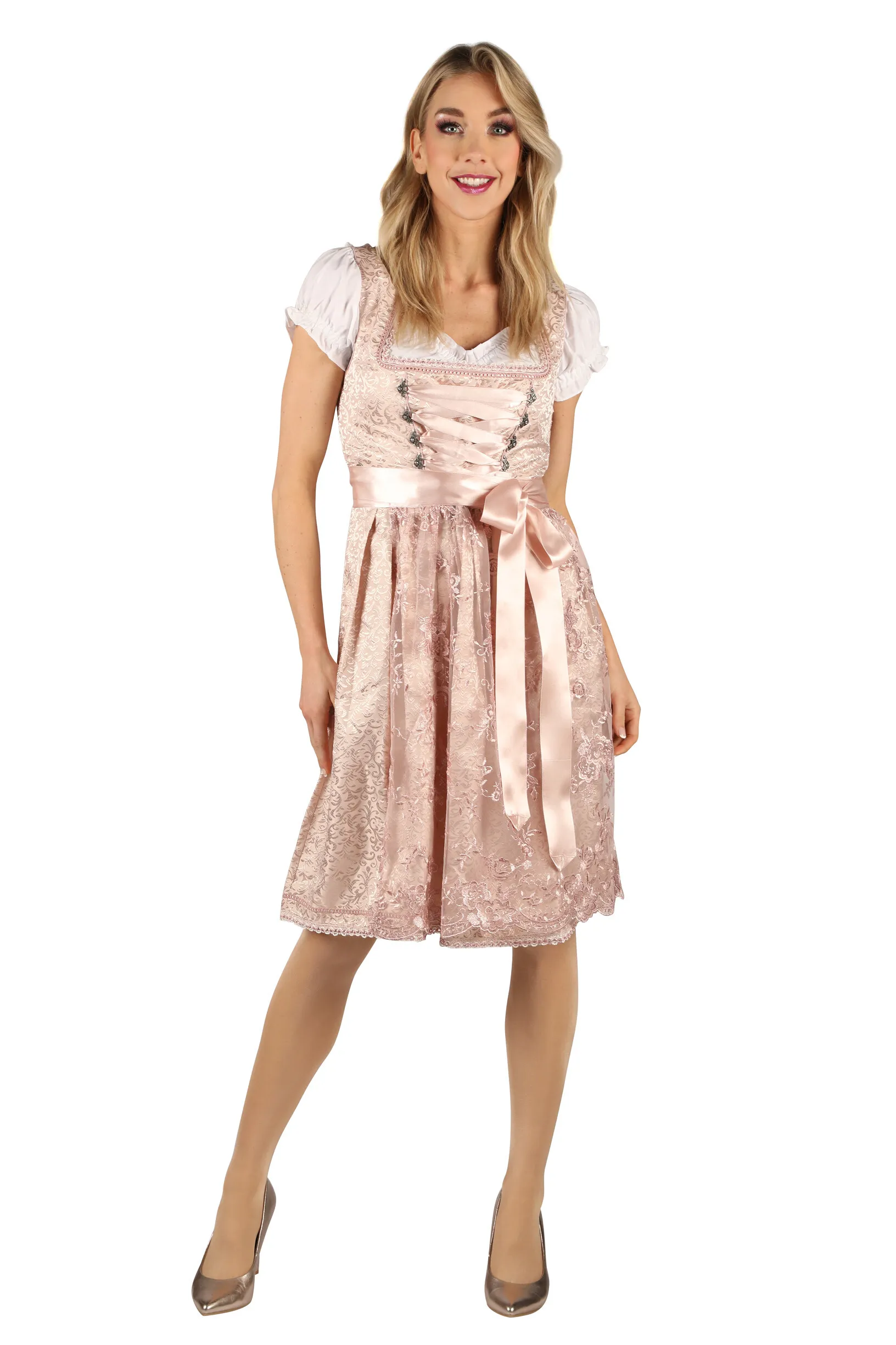 Dirndl Oktoberfest Tirolerjurk 37 | Huur mt. 38/40