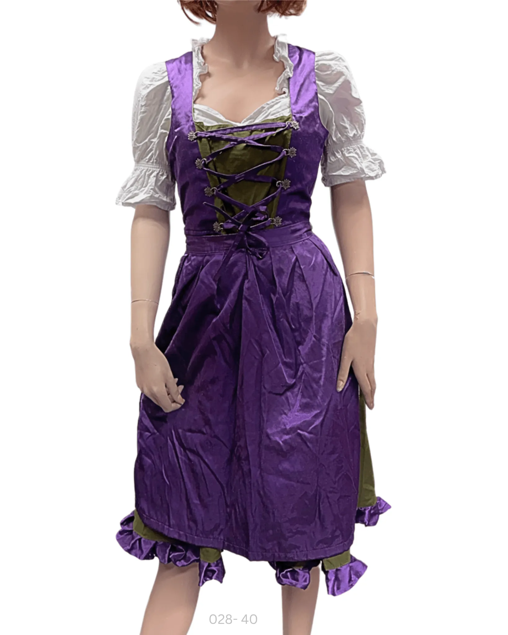 Dirndl Oktoberfest Tirolerjurk 28 | Huur mt. 40