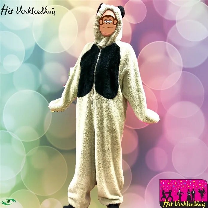 Panda beer mascotte kostuum huren