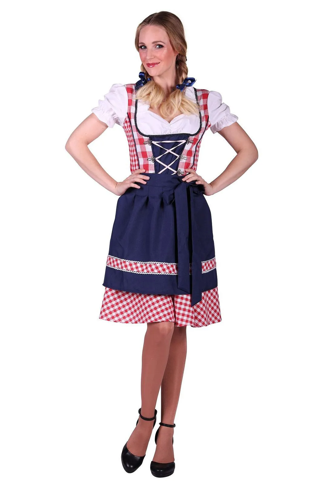Dirndl Oktoberfest Tirolerjurk 39 | Huur mt. S
