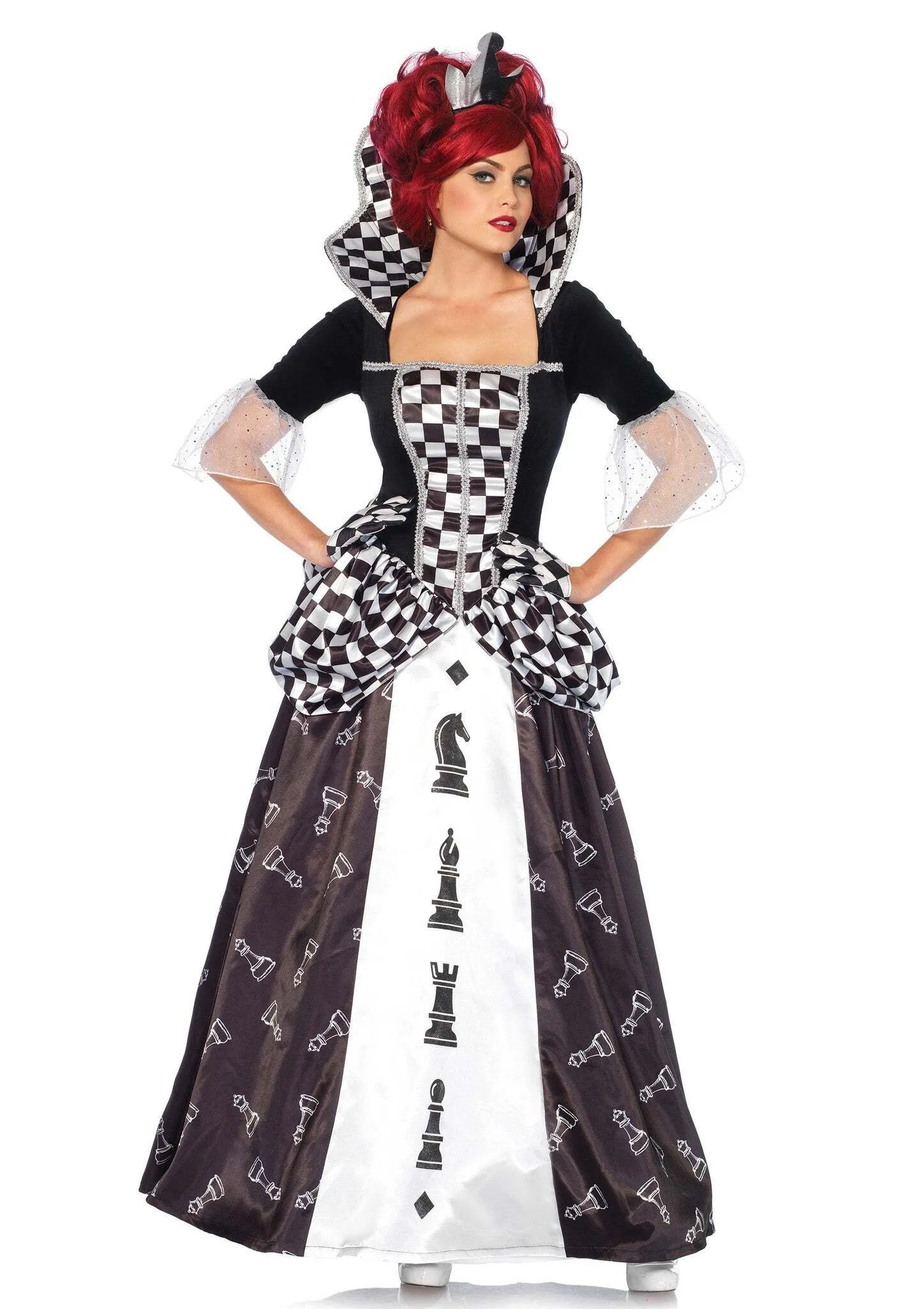 Wonderland Chess Queen dress huren
