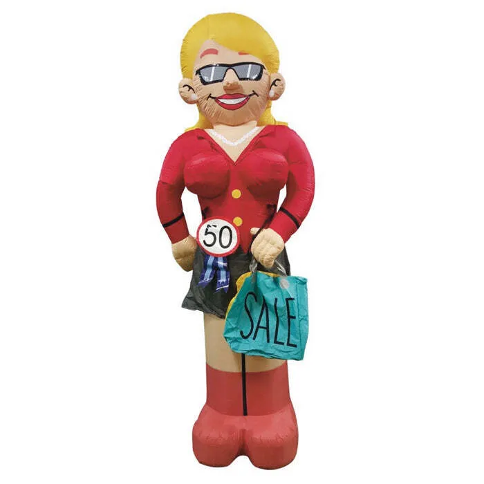 Sarah shopping opblaaspop huren