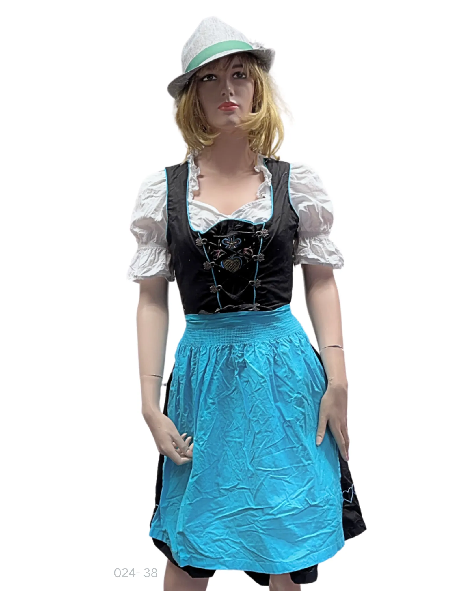 Dirndl Oktoberfest Tirolerjurk 24 | Huur mt. 38